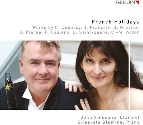 GENUIN

French Holidays

Works by C. Debussy, J. Françaix, G. Grovlez, G. Pierné, F. Poulenc, C. Saint-Saëns, C.-M. Widor

John Finucane, Clarinet  
Elisaveta Blumina, Piano
