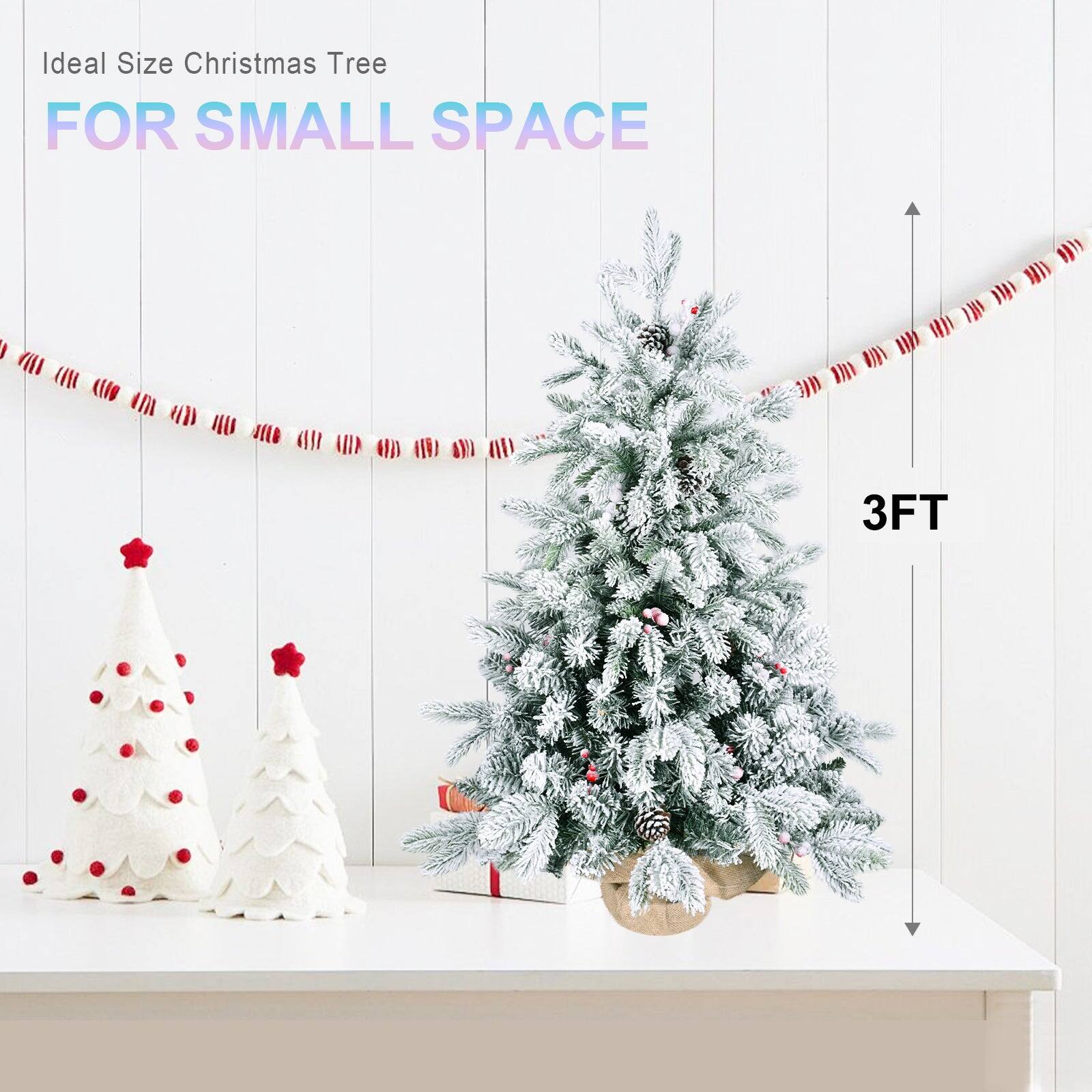 Ideal Size Christmas Tree  
FOR SMALL SPACE  
3FT