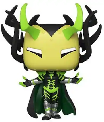 Front. Funko - FUNKO POP! MARVEL: Infinity Warps - Madame Hel - COLLECTIBLES - Multicolor.