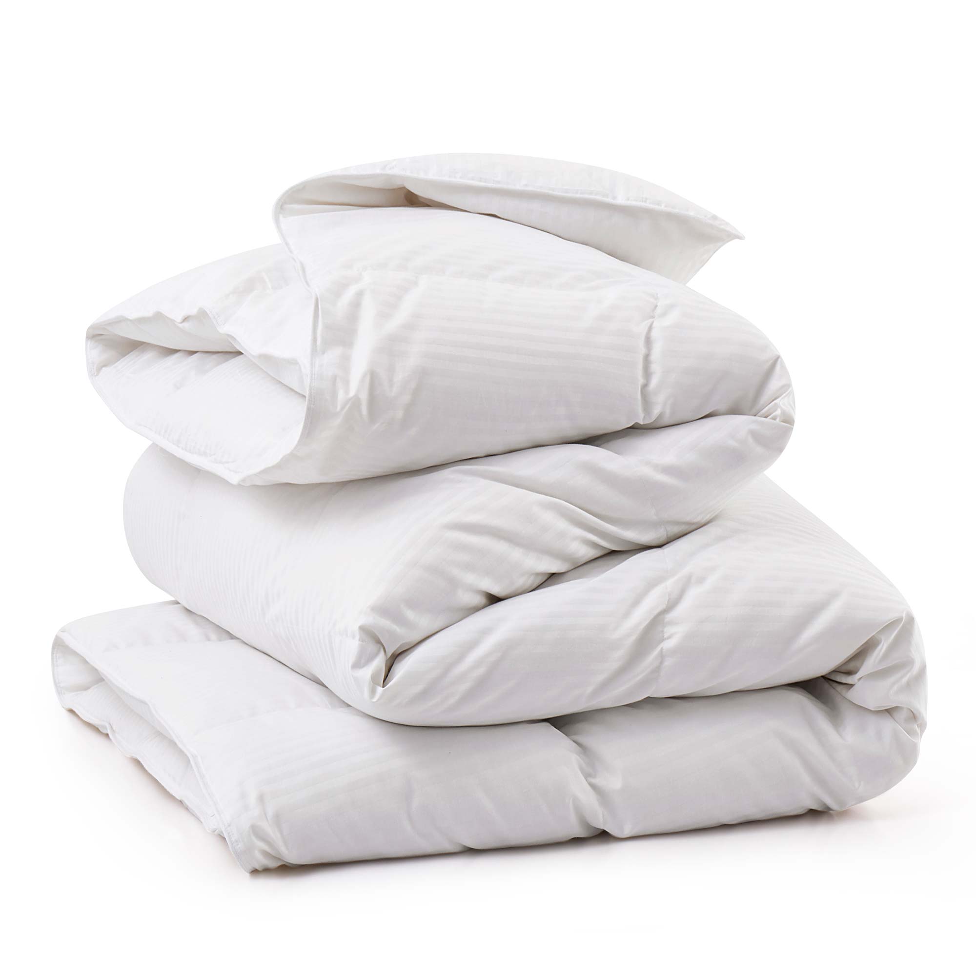Alt View 2. Puredown - Puredown All-Season 800 Fill Power European 90% White Down Comforter Made in Germany, Full/Queen - White.