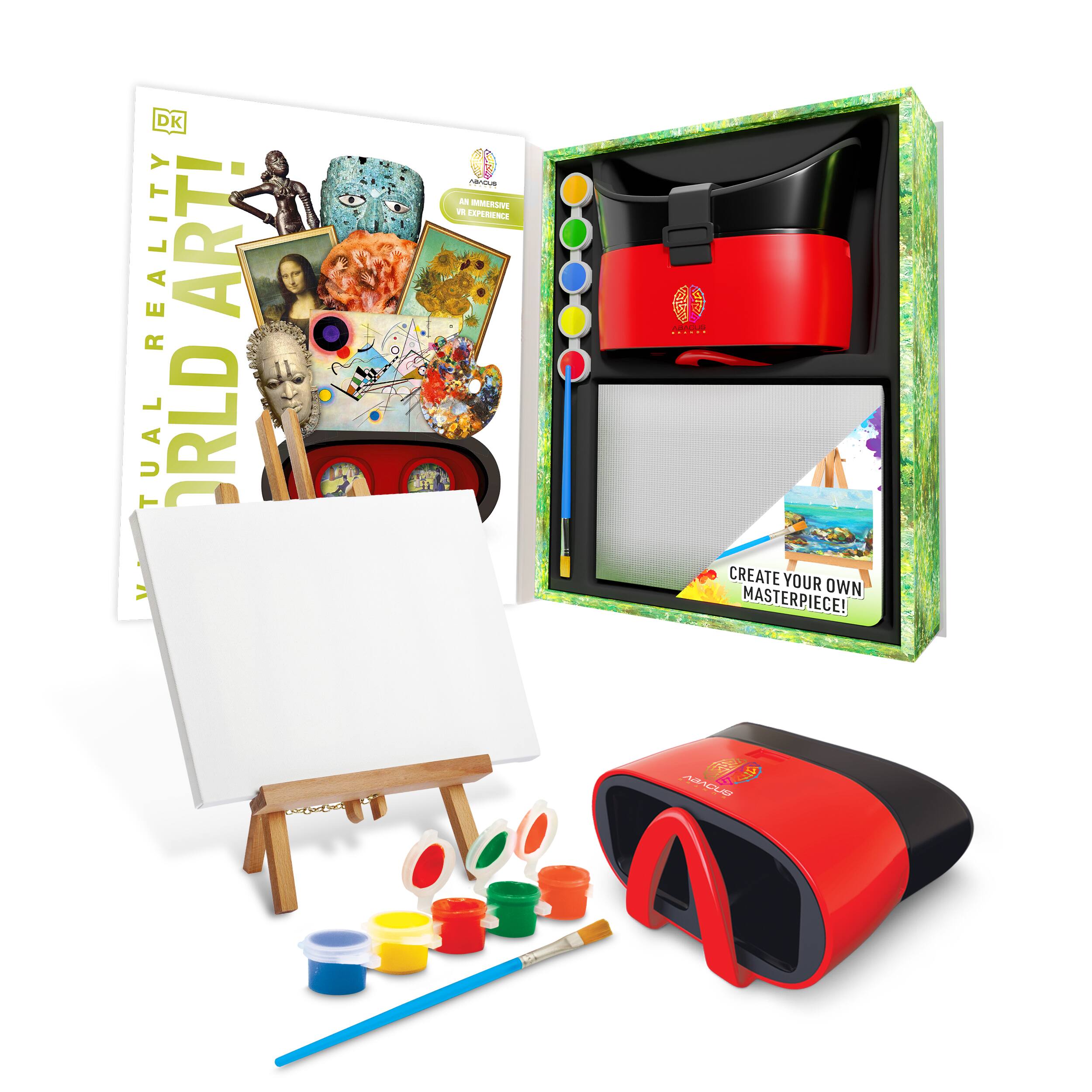 DK REALITY ART!  
VIRTUAL REALITY ART!  
AN IMMERSIVE VR EXPERIENCE  

CREATE YOUR OWN MASTERPIECE!  

CREATE YOUR OWN MASTERPIECE!