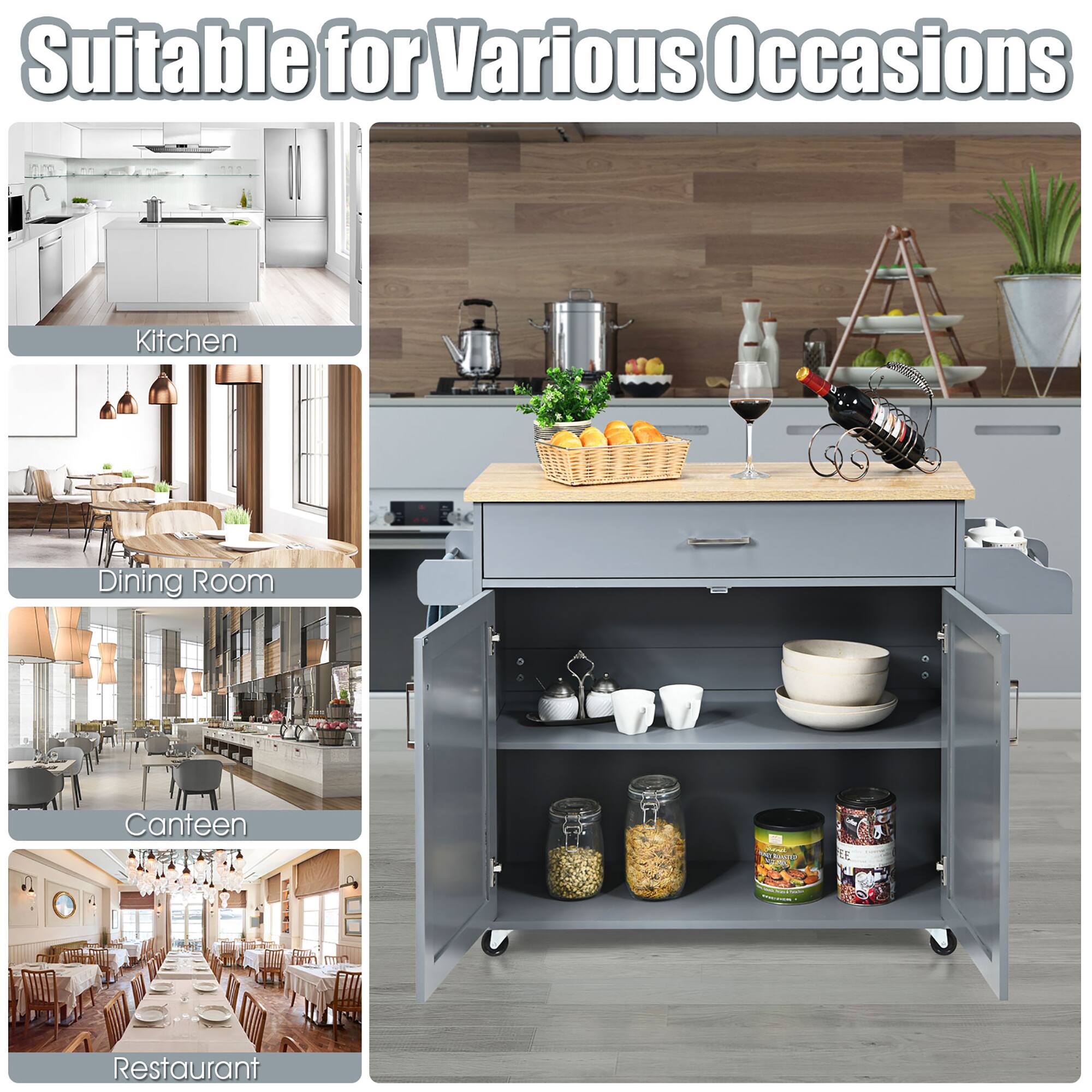 Suitable for Various Occasions

Kitchen  
Dining Room  
Canteen  
Restaurant