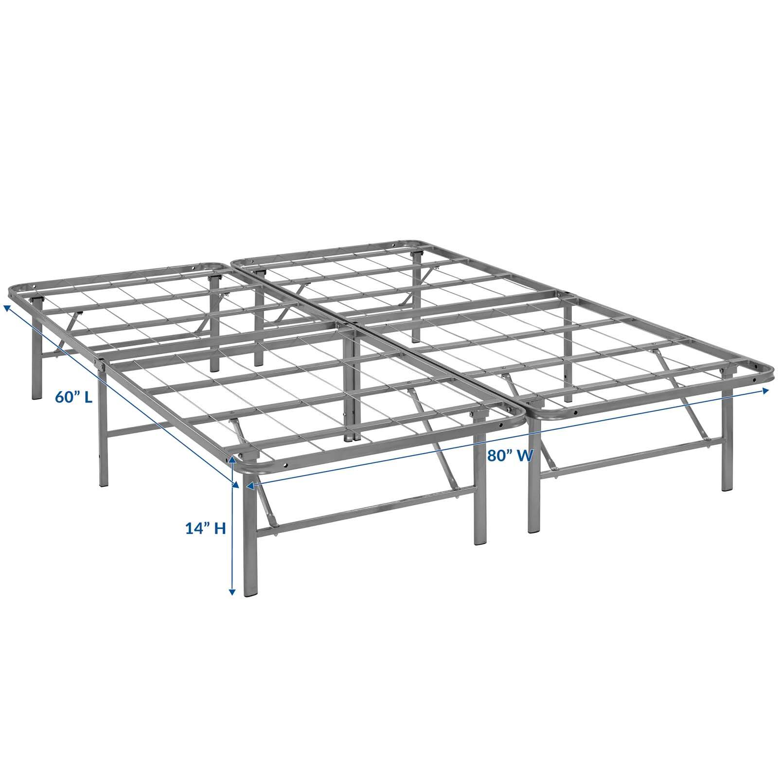 60" L x 80" W x 14" H