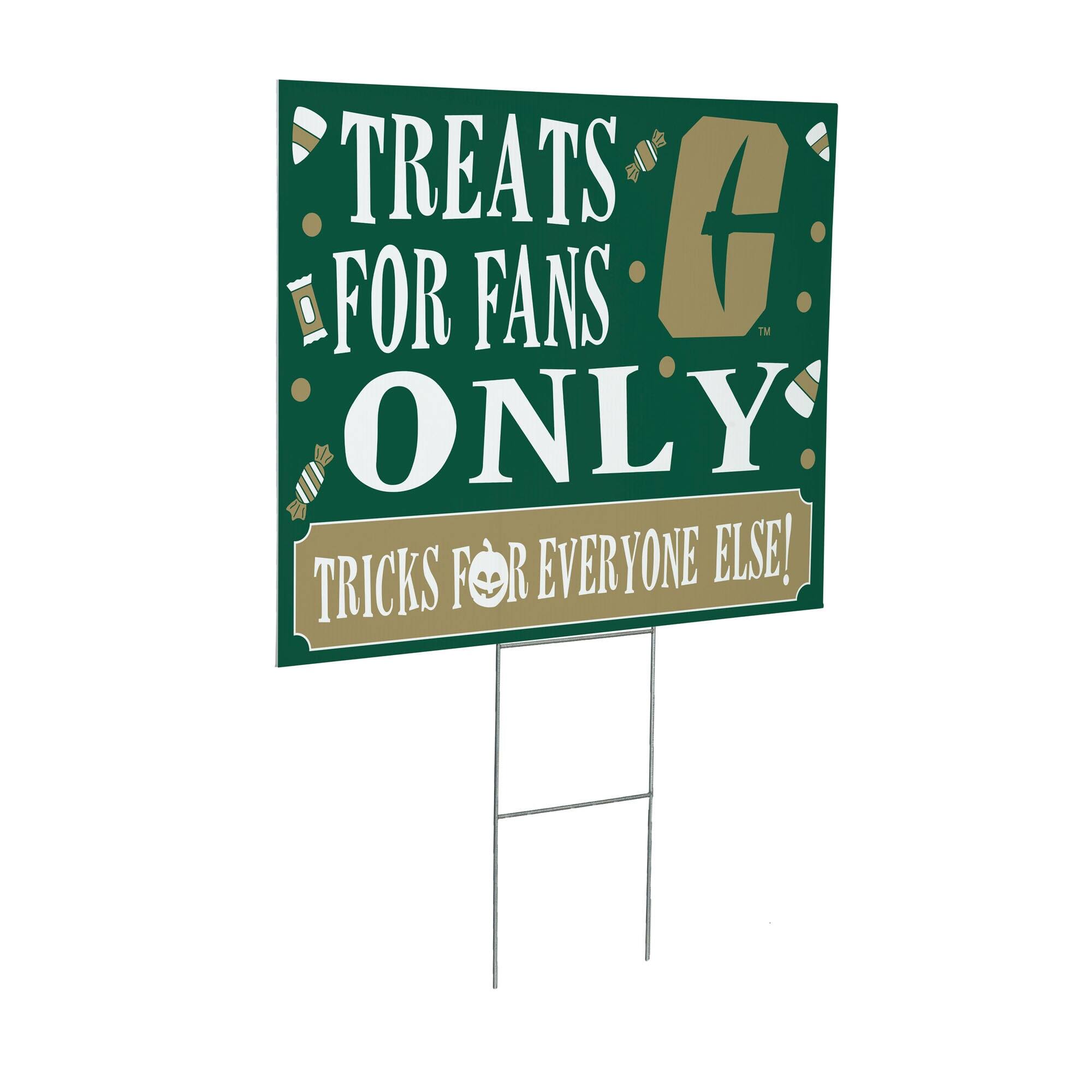 TREATS FOR FANS ONLY  
TRICKS FOR EVERYONE ELSE!