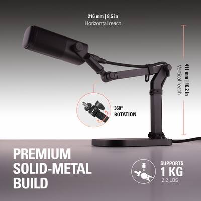 Elgato Wave Mic Arm ブラック 箱無し Elgato Wave Mic Arm LP ブラック 薄型デザインマイクアーム