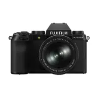 Fujifilm - X-S20 Mirrorless Camera with XF18-55mm Lens Bundle - Black - Front_Zoom