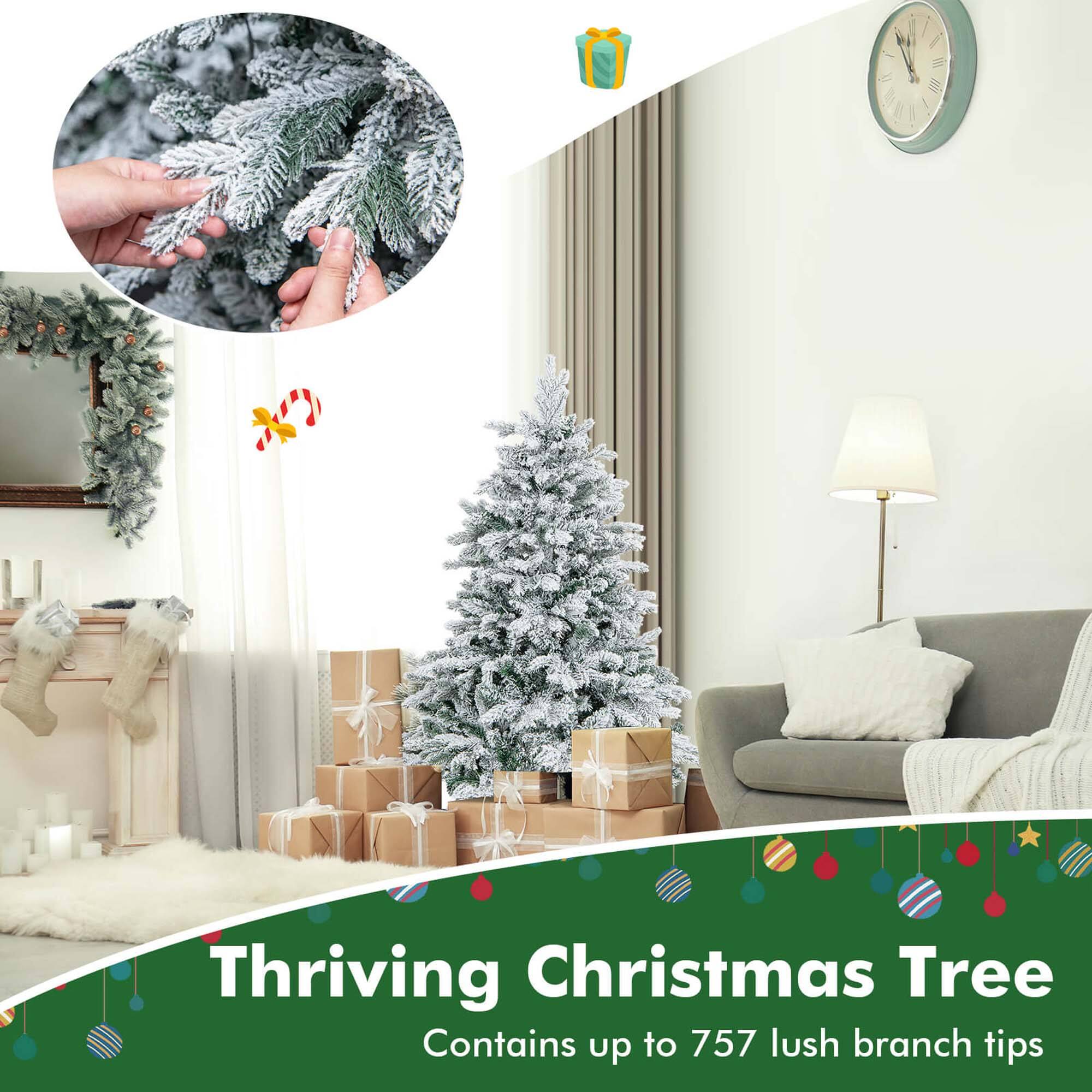 Thriving Christmas Tree  
Contains up to 757 lush branch tips