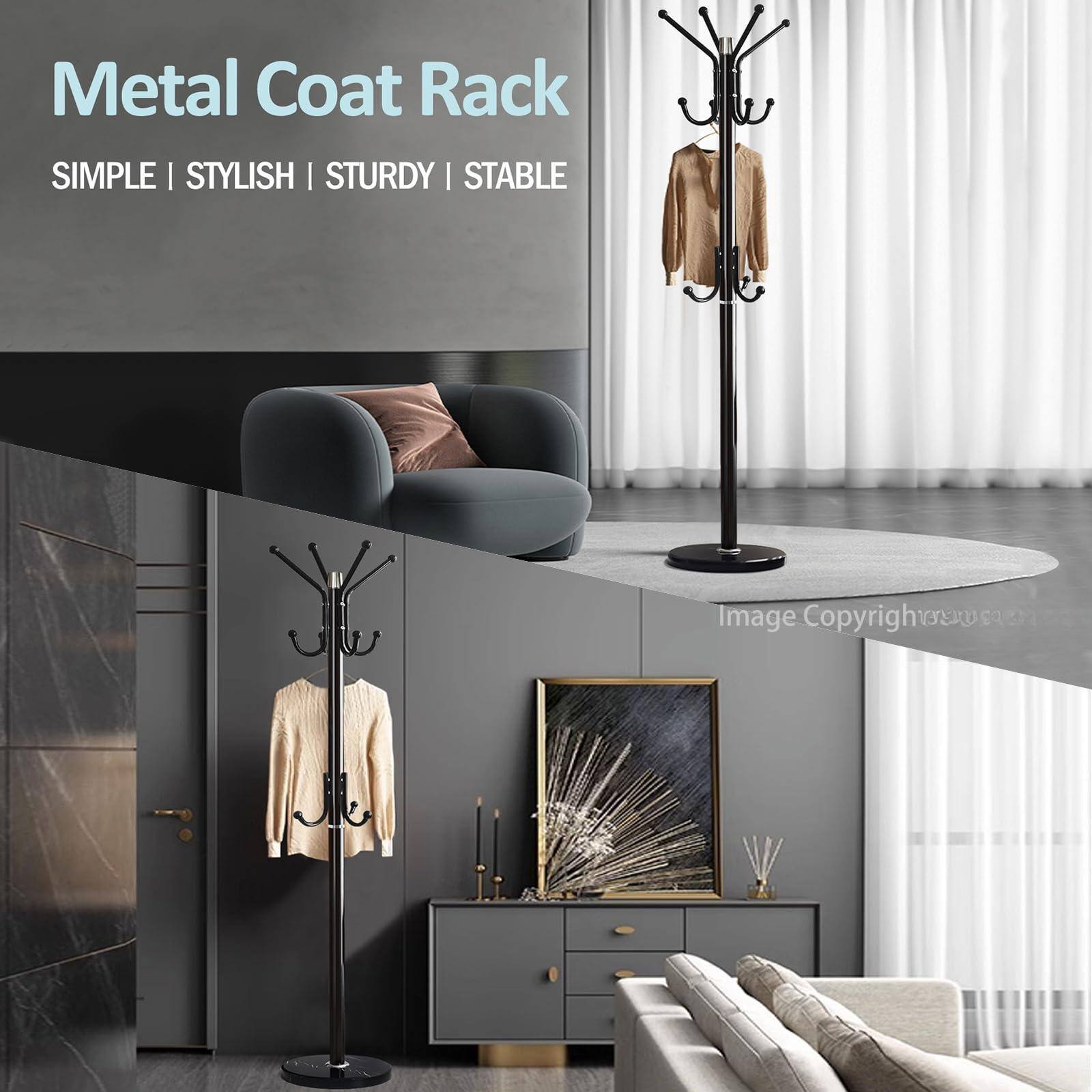 Metal Coat Rack  
SIMPLE | STYLISH | STURDY | STABLE  

Image Copyrights