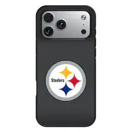 Keyscaper - NFL - Pittsburgh Steelers Bump Case with 8.2ft Drop Protection - 15 - Black