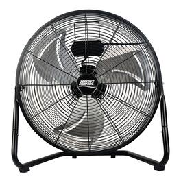 Seasons Comfort - 20-In. 3-Speed High-Velocity Heavy-Duty Floor Fan, FHV20 - Black
