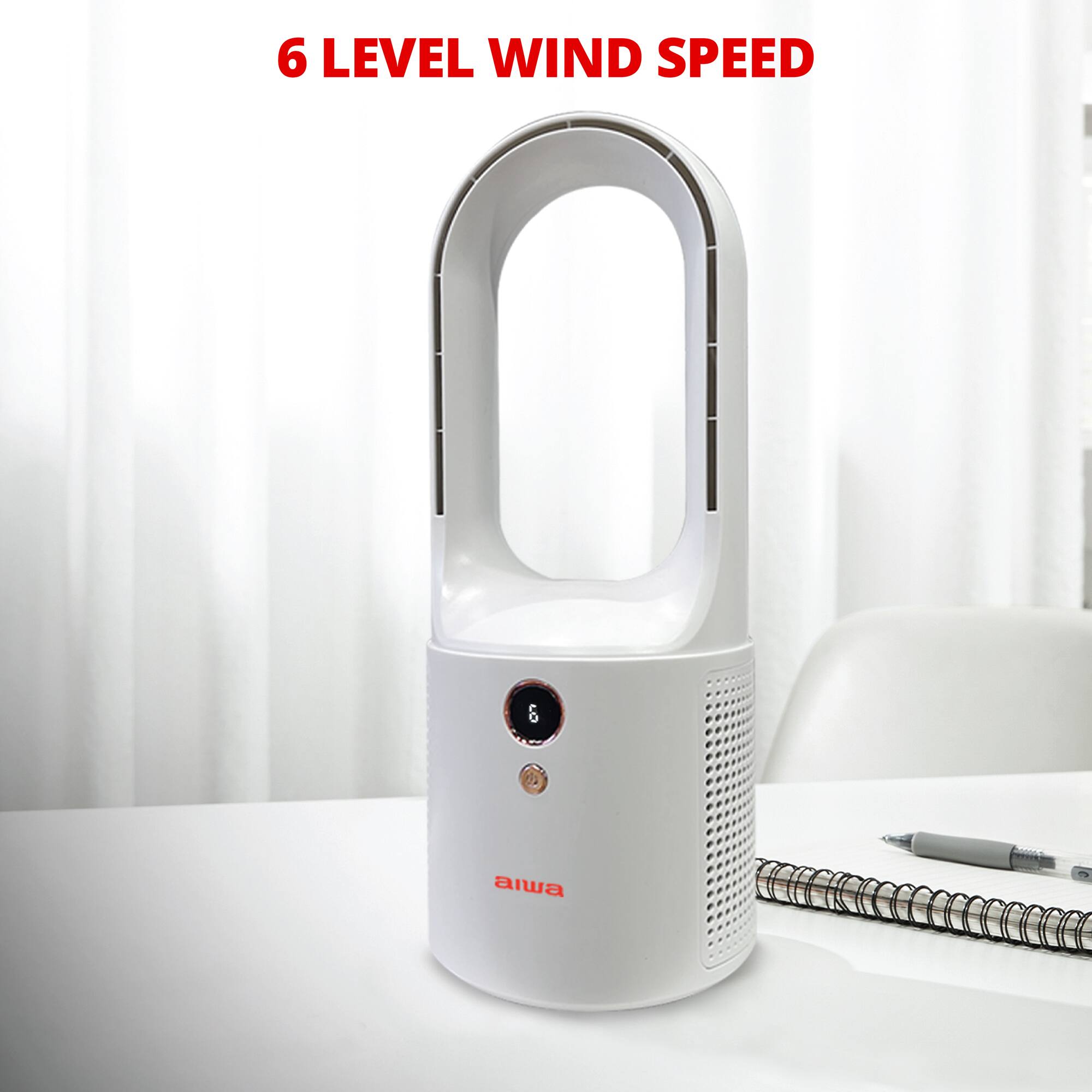 6 LEVEL WIND SPEED

aiwa