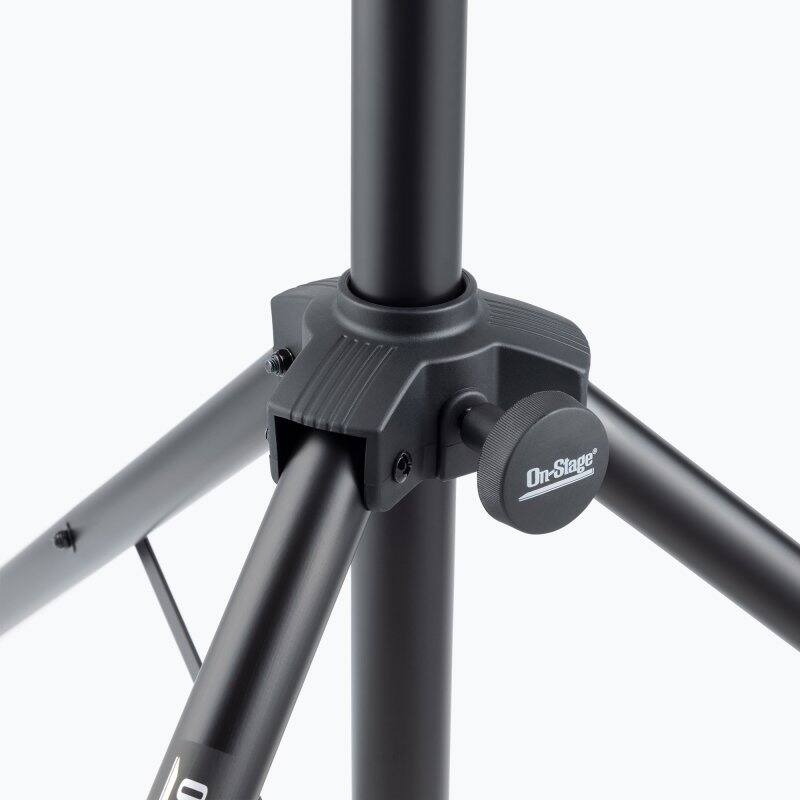 Front. On Stage Stands - On Stage SS8800B Plus Power Crank Up Spkr Stand - Black.