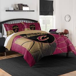 Sweet Home Collection - NBA Cleveland Cavaliers Comforter & Pillow Sham Set- Full/Queen - Multicolored