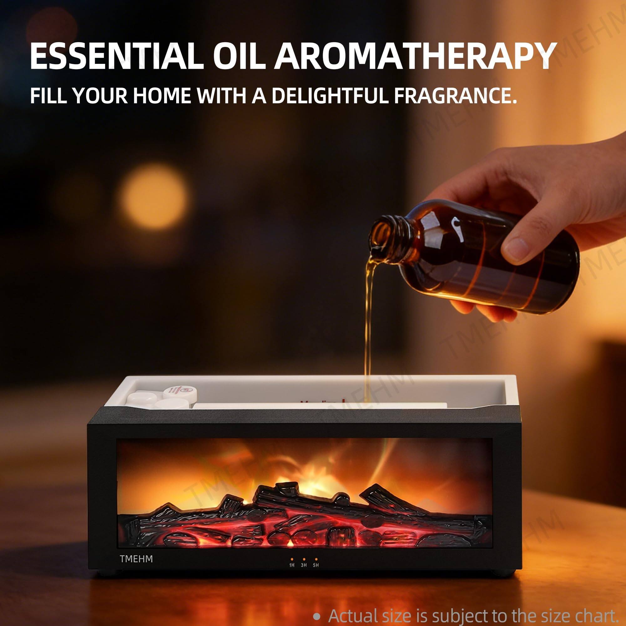 ESSENTIAL OIL AROMATHERAPY  
FILL YOUR HOME WITH A DELIGHTFUL FRAGRANCE.  

Actual size is subject to the size chart.