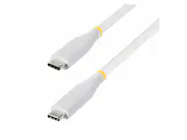 StarTech.com - StarTech 1.5ft USB4 Cable, 40Gbps, USB-IF Certified, 240W, 8K/4K DP2.1, TB4 Compatible, White