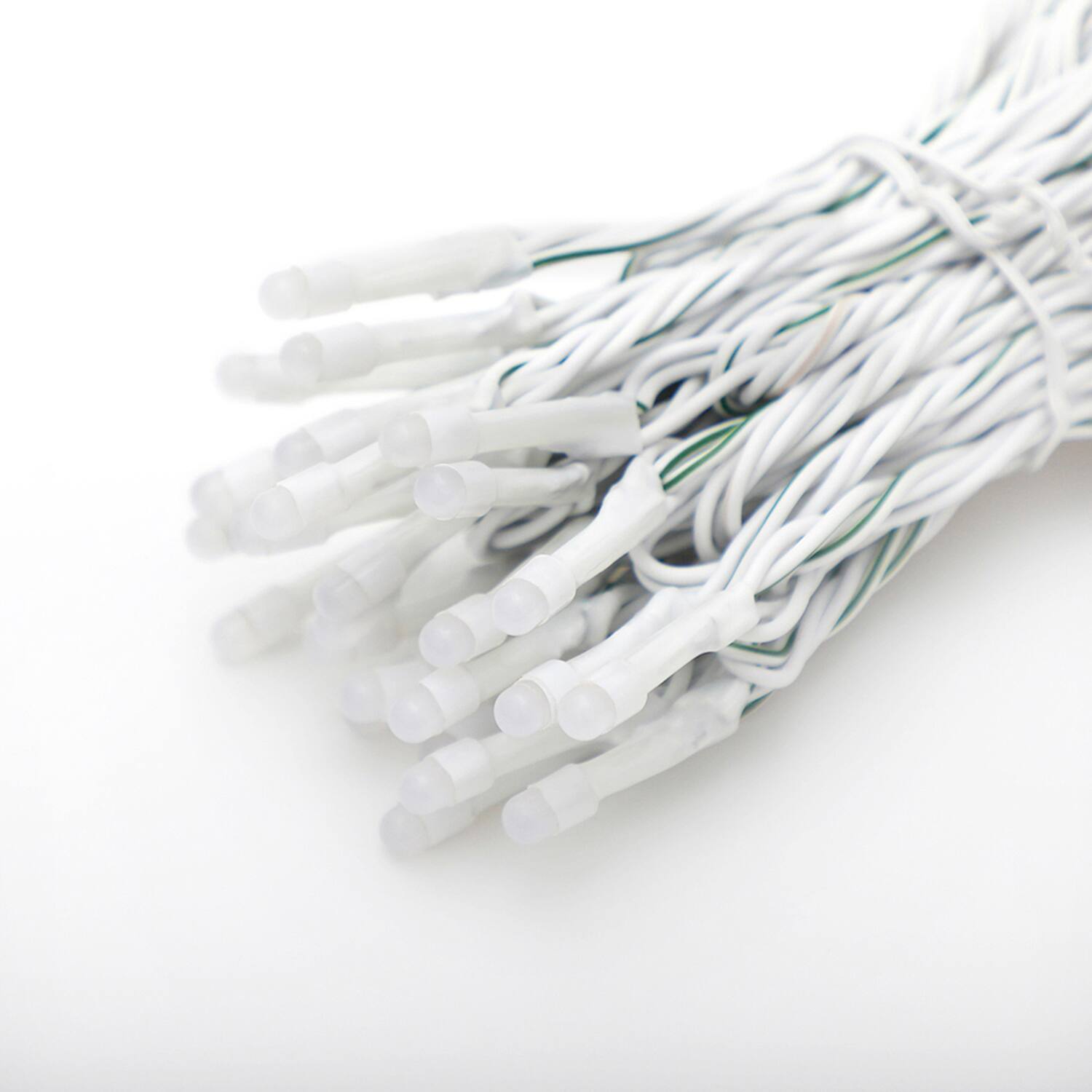 Alt View 7. Home Heritage - Home Heritage Lumations 7 Ft RGB LED Indoor/Outdoor String Lights, 50 Count - Multicolor.