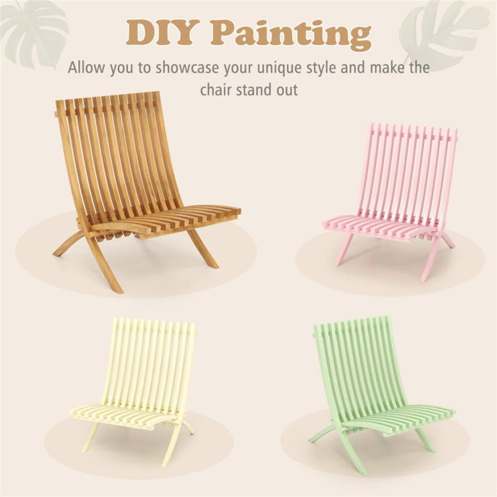 DIY Painting  
Allow you to showcase your unique style and make the chair stand out