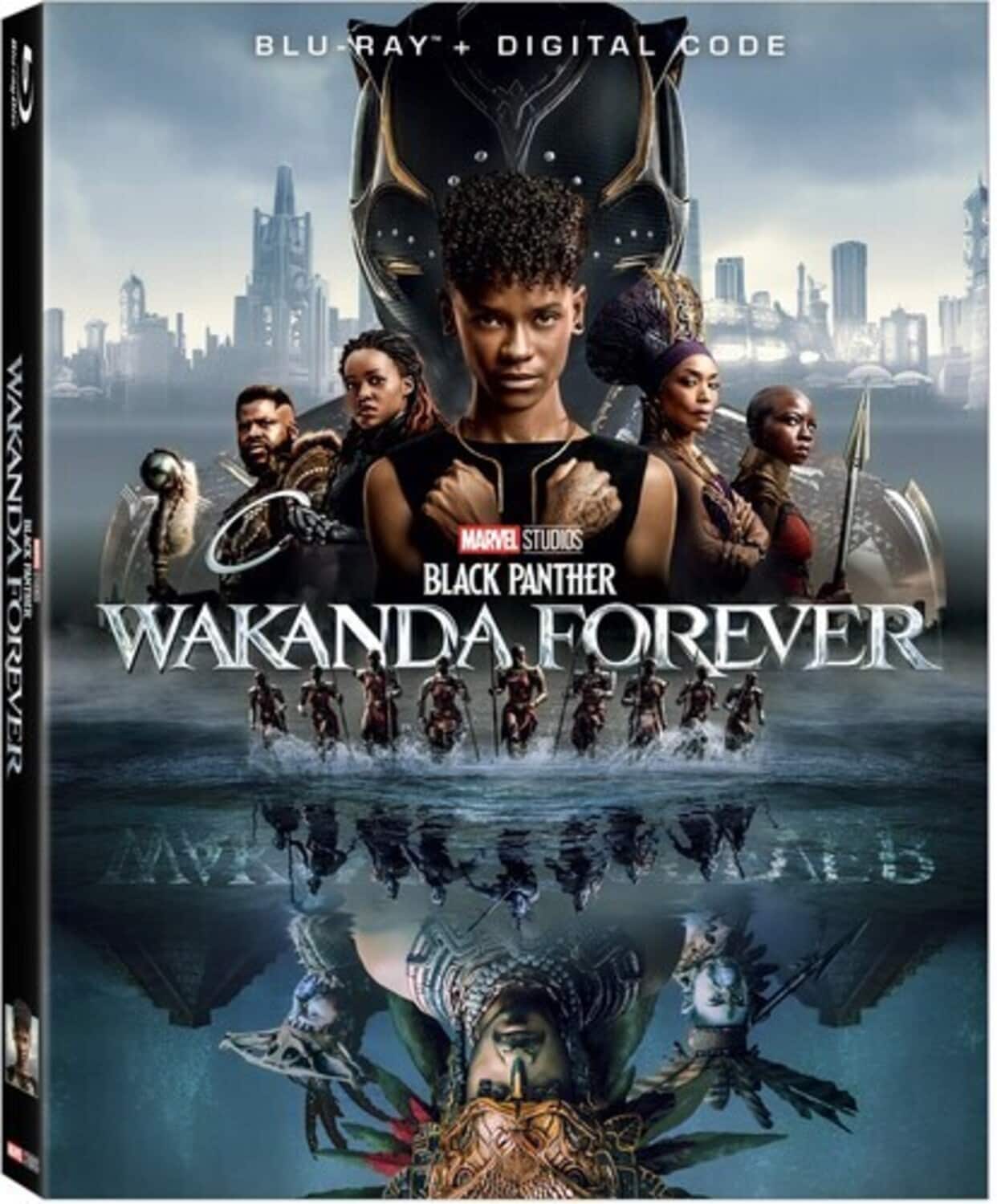 Front. Black Panther: Wakanda Forever - BLU-RAY.