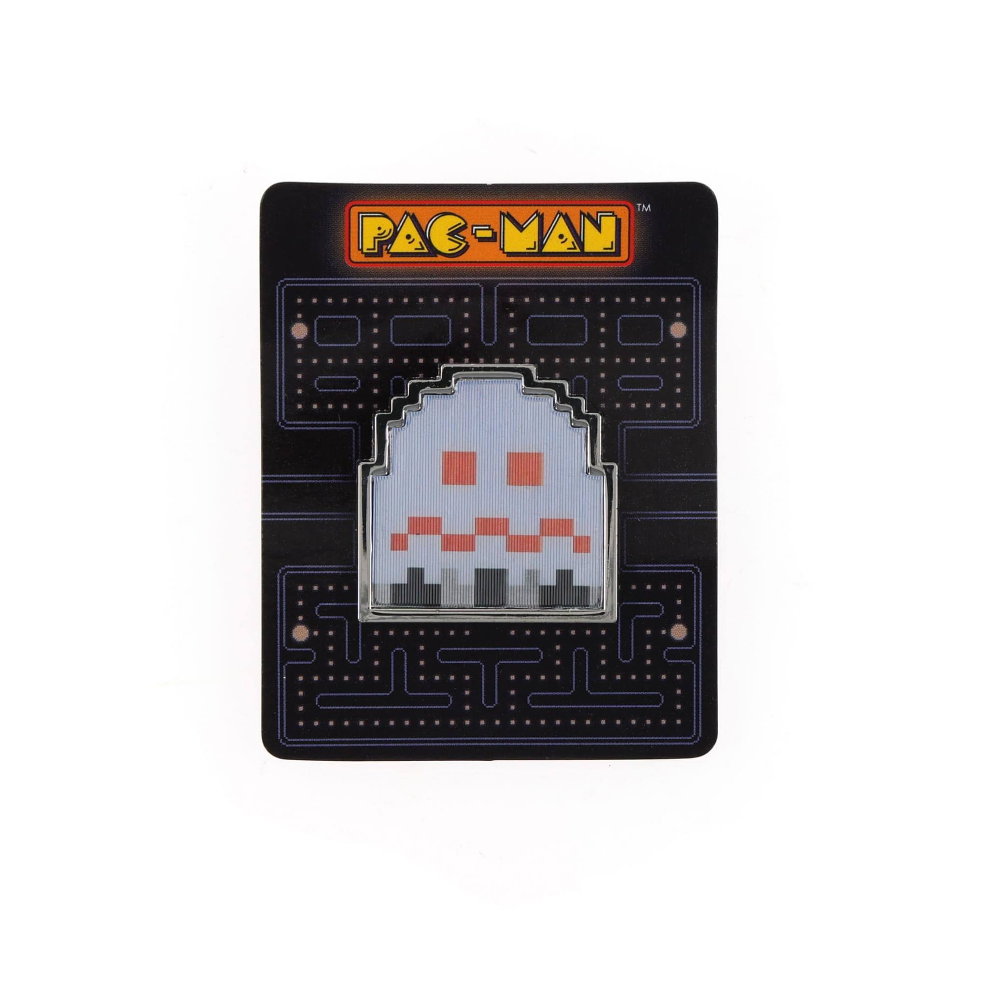 Alt View 10. Nerd Block - PAC-MAN Scared Ghost Enamel Collector Pin - Gray.