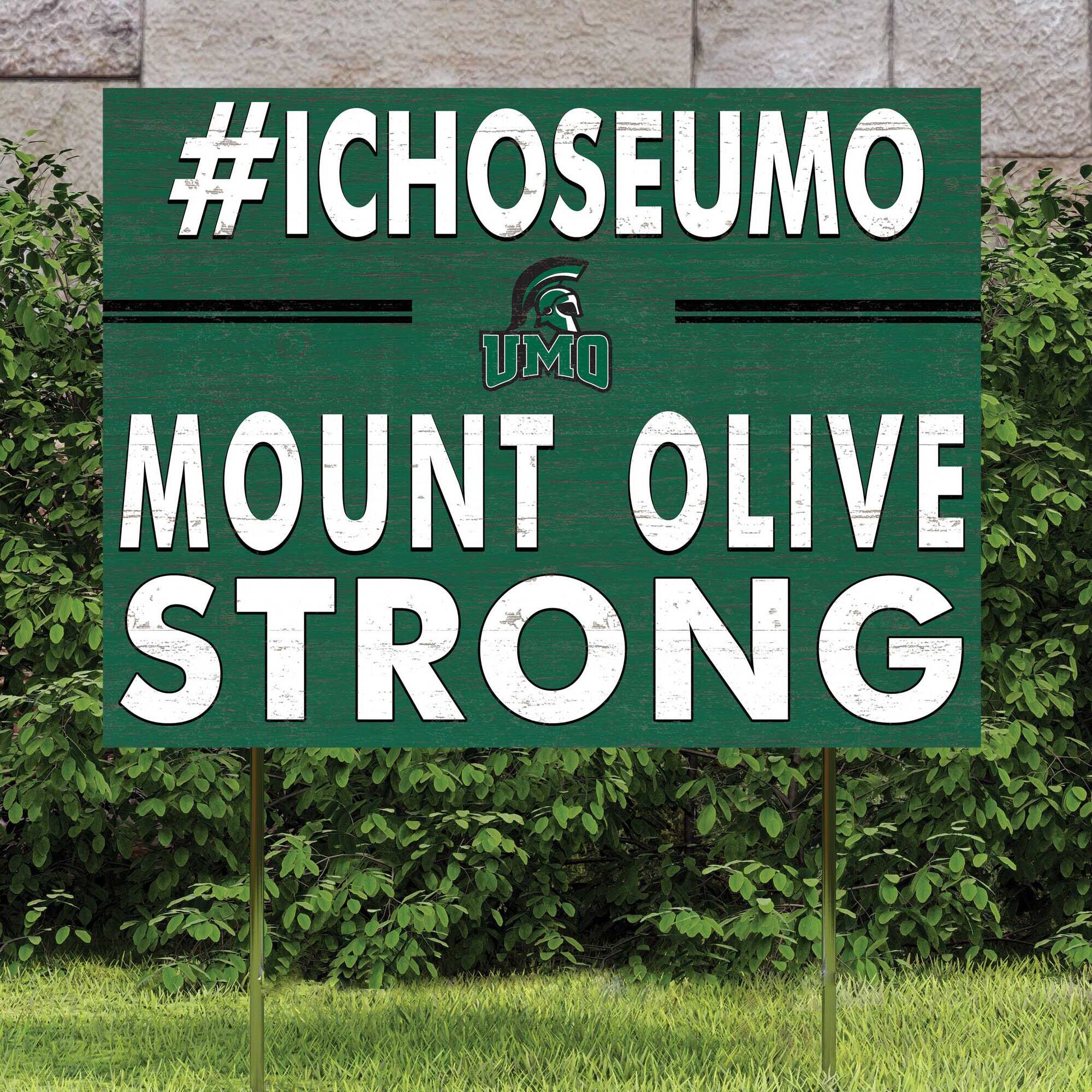 #ICHOOSEUMO  
UMO  
MOUNT OLIVE  
STRONG