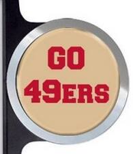 Alt View 2. PRORUN - San Francisco - Go 49ers - Automotive Vehicle License Plate Frame with Team Badges - Multi.