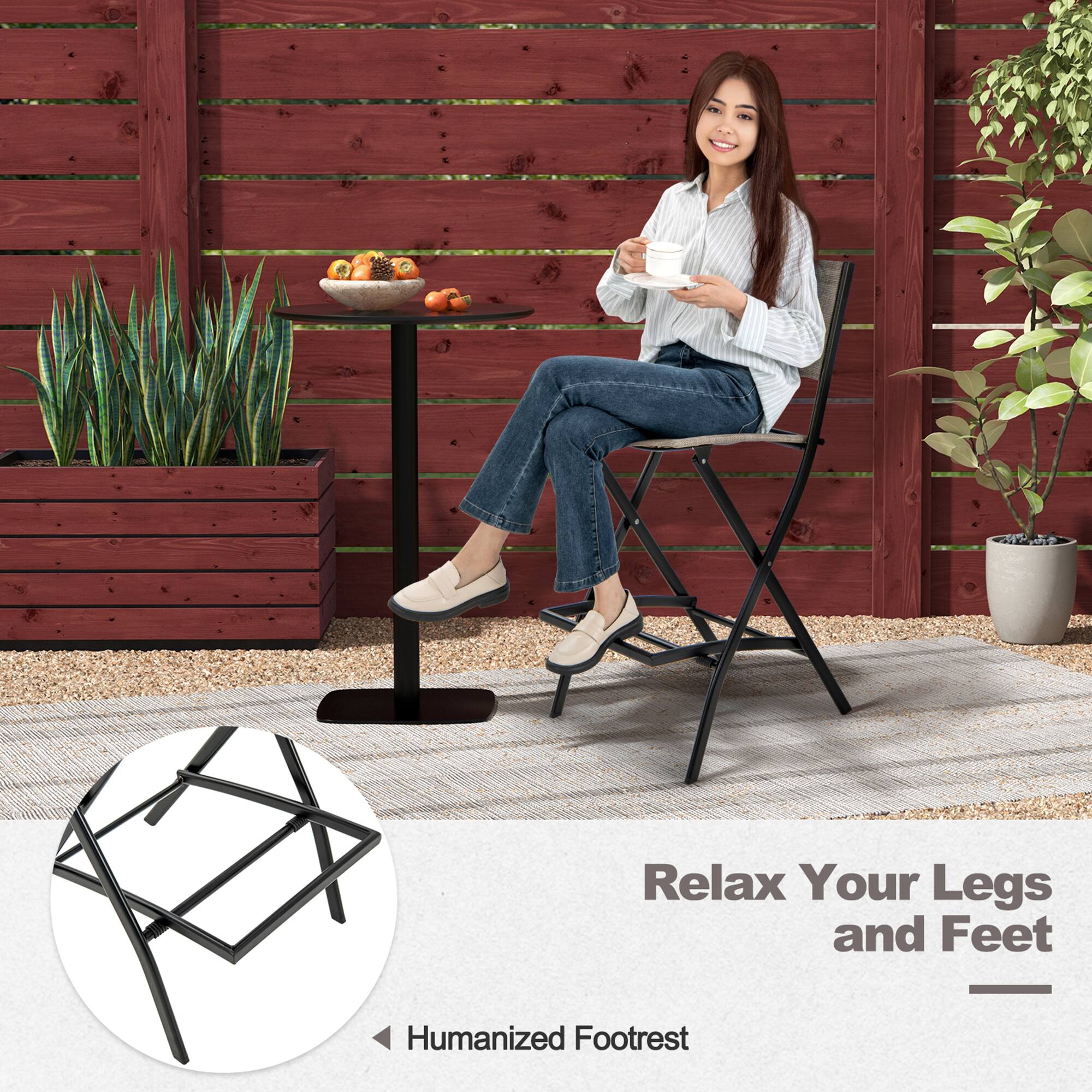 Relax Your Legs and Feet - Humanized Footrest
