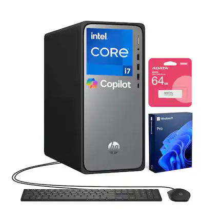 Intel Core i7 Copilot
ADATA USB 3.2 Flash Drive 64 GB
Windows 11 Pro