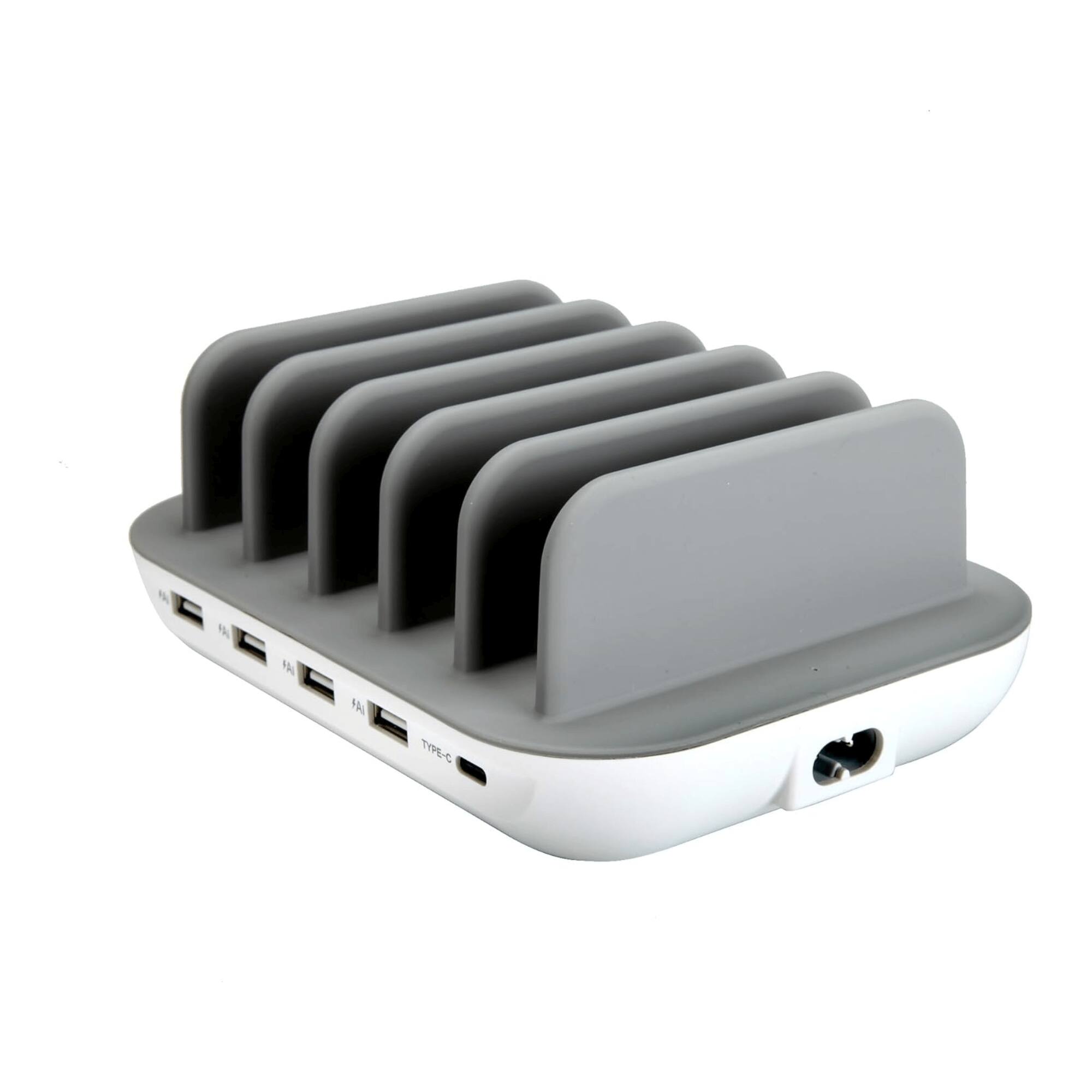 Angle. Emerson - Emerson Multi-Device USB Charging System - White.