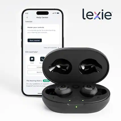 9:41
Help Center
Tutorials
Master your controls
A complete guide to understanding your hearing aid controls.
Start tutorial
View all tutorials
Still need help?
Chat Voice Schedu Send a r
The Hearing Hub is Online
For any questions or support, our Lexie Experts are here to help.
lexie®