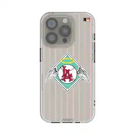 Keyscaper - MLB - Los Angeles Angels Cooperstown iPhone Clear Case - 15 - Multicolor