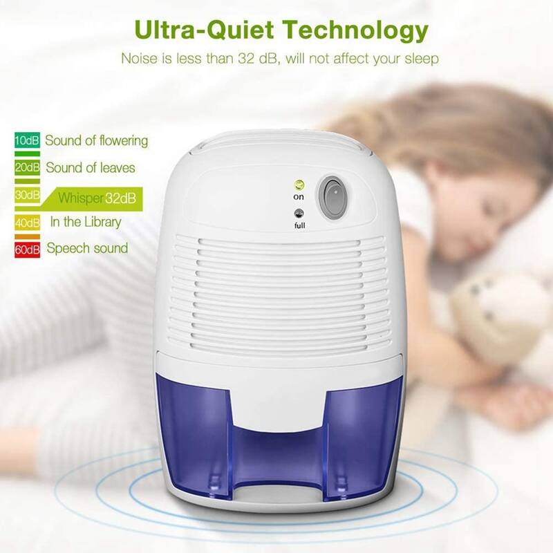 Ultra-Quiet Technology  
Noise is less than 32 dB, will not affect your sleep  

10dB  
Sound of flowering  

20dB  
Sound of leaves  

30dB  
Whisper  

40dB  
In the Library  

60dB  
Speech sound