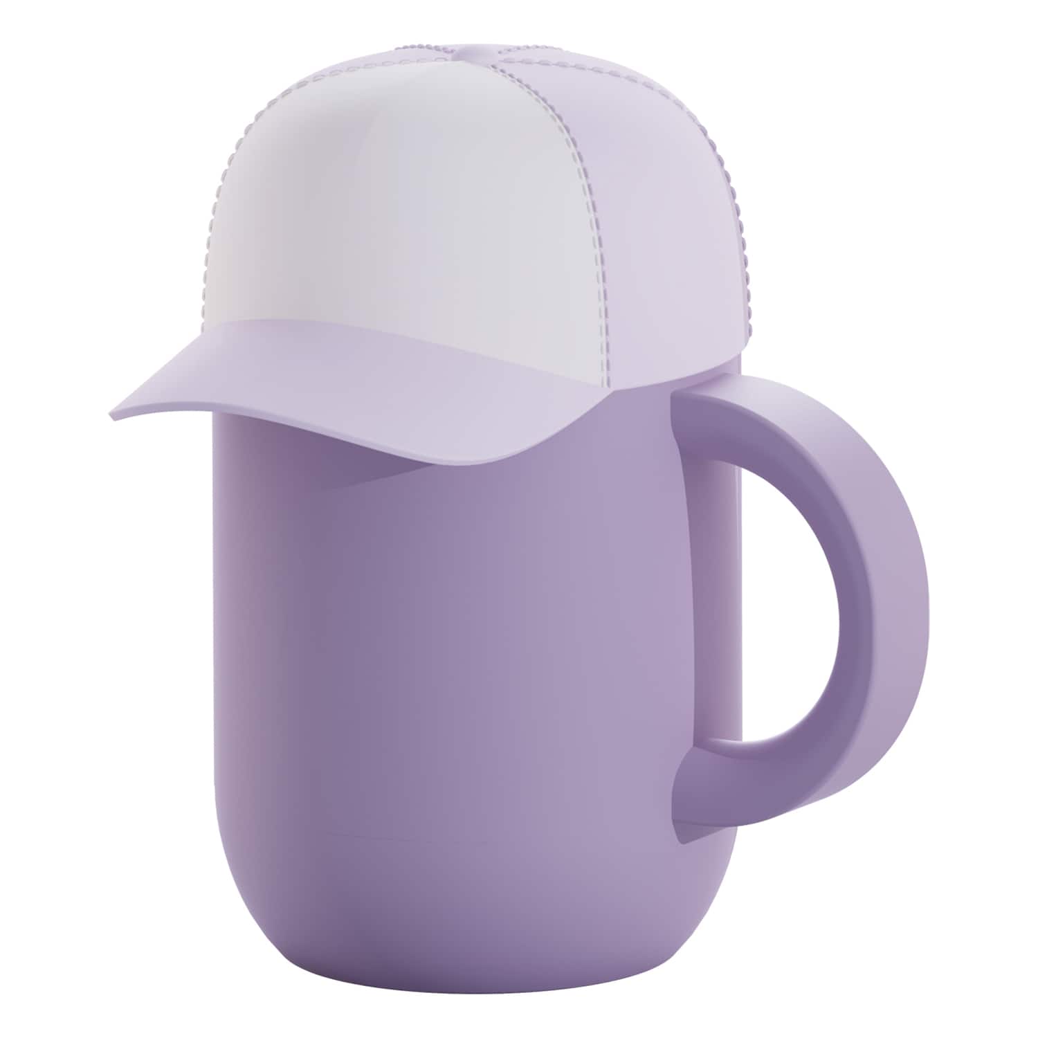 Asobu - 13-Oz Happy Hat Insulated Mug - Purple/Pink