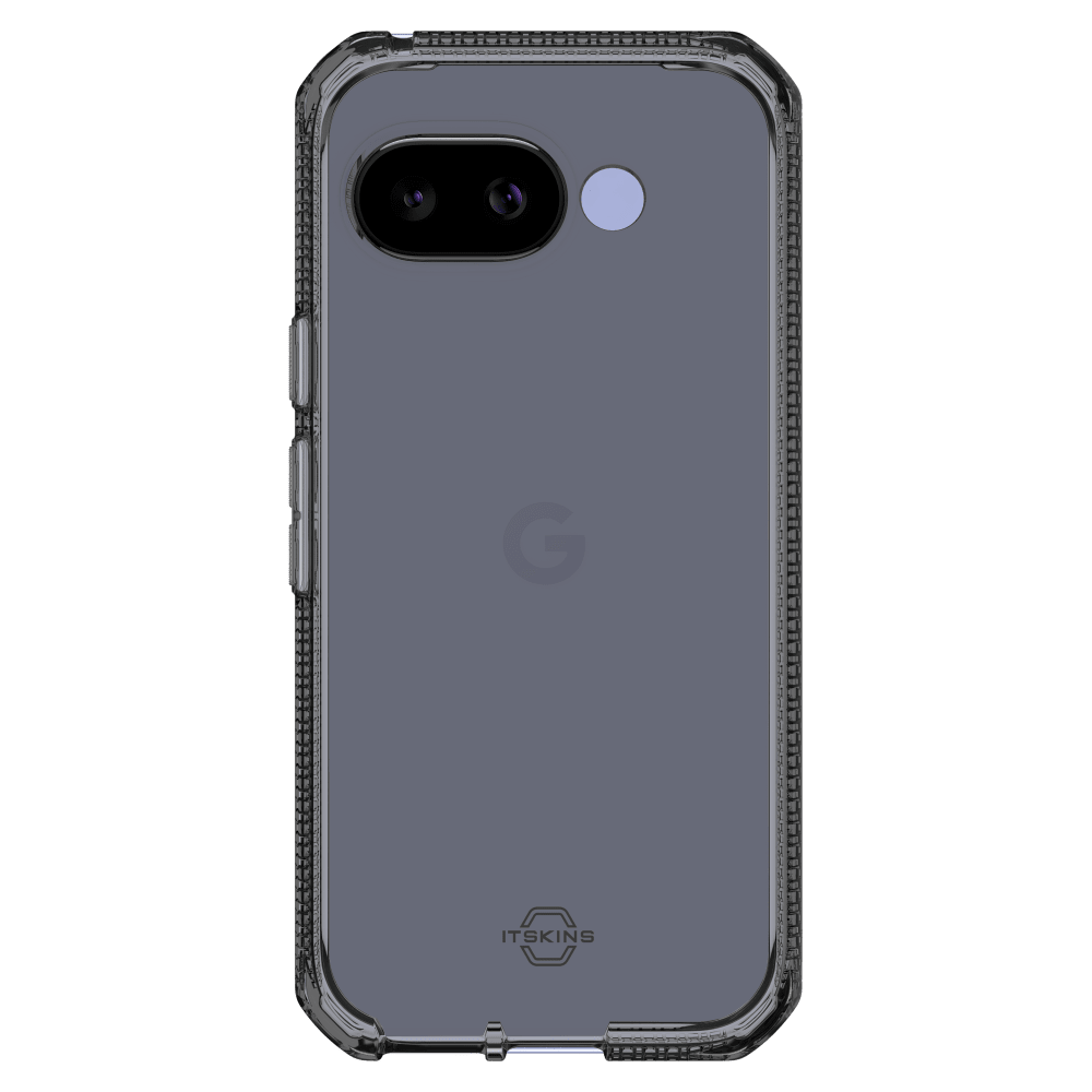 Alt View 1. Itskins - Spectrum_R Clear Case for Google Pixel 9a - Black.