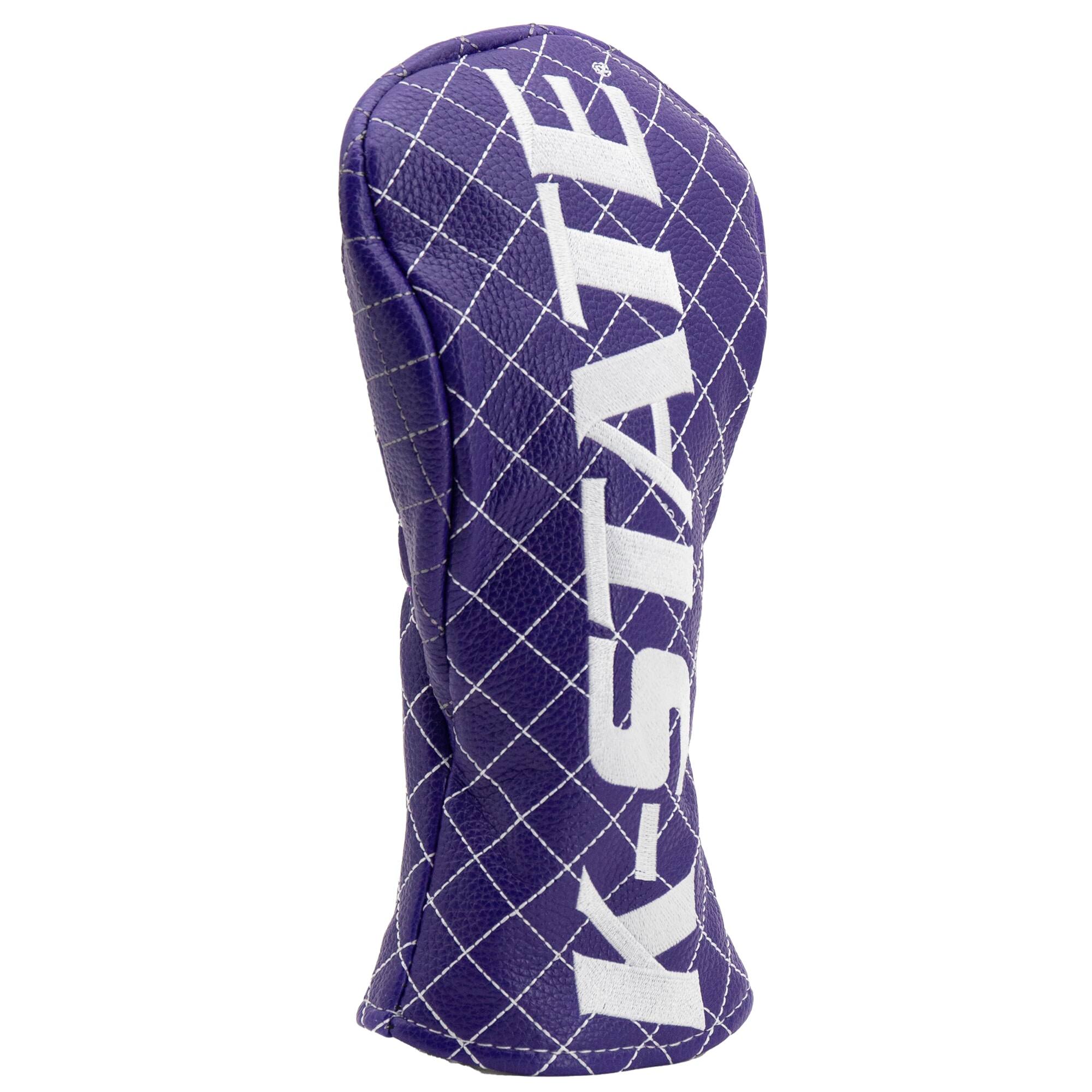 Alt View 2. Team Golf - Kansas State Wildcats Quilted Fairway Headcover - Multicolor.