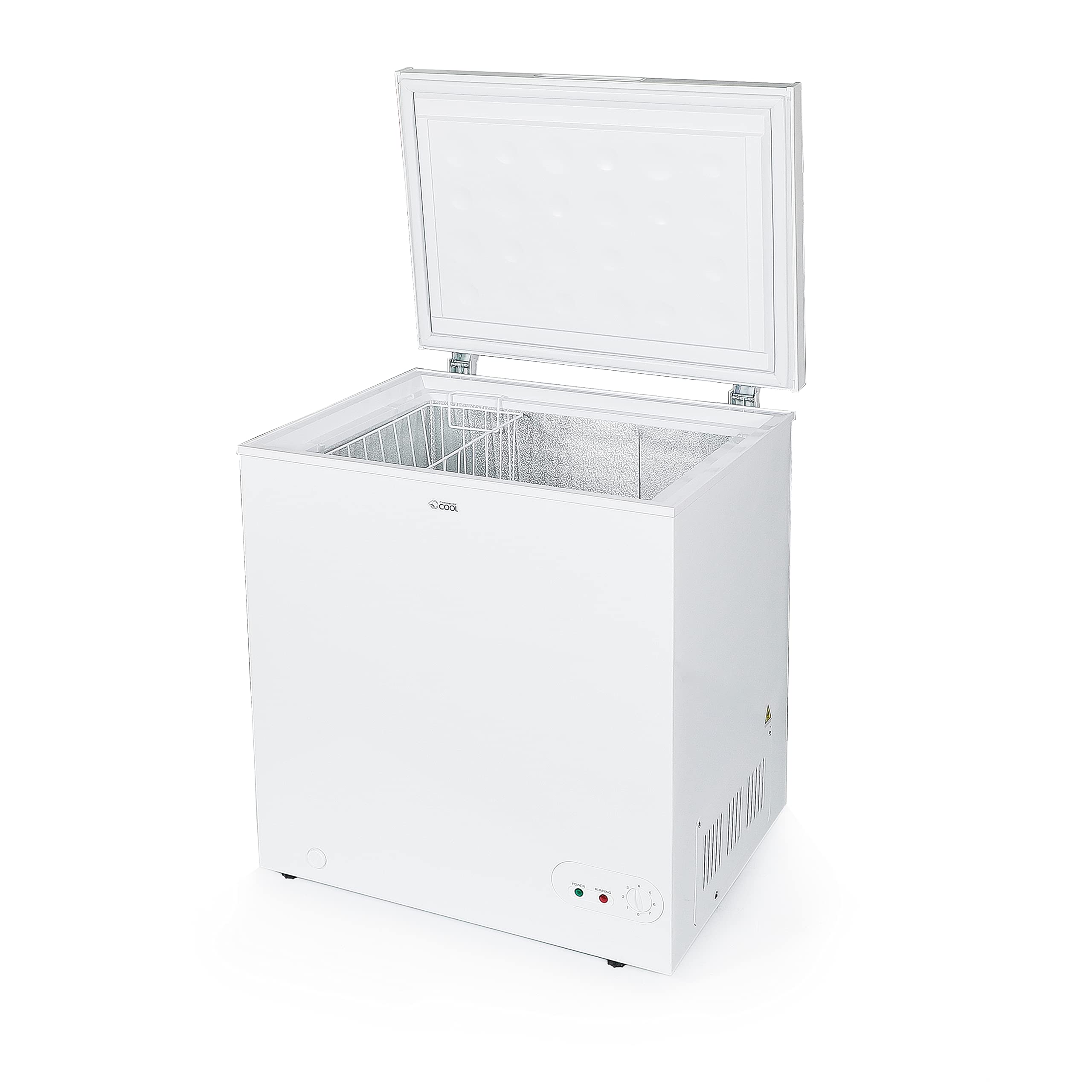 Alt View 2. Commercial Cool - Commercial Cool 5.4 Cu. Ft. Chest Freezer, CCFE54, White - White.