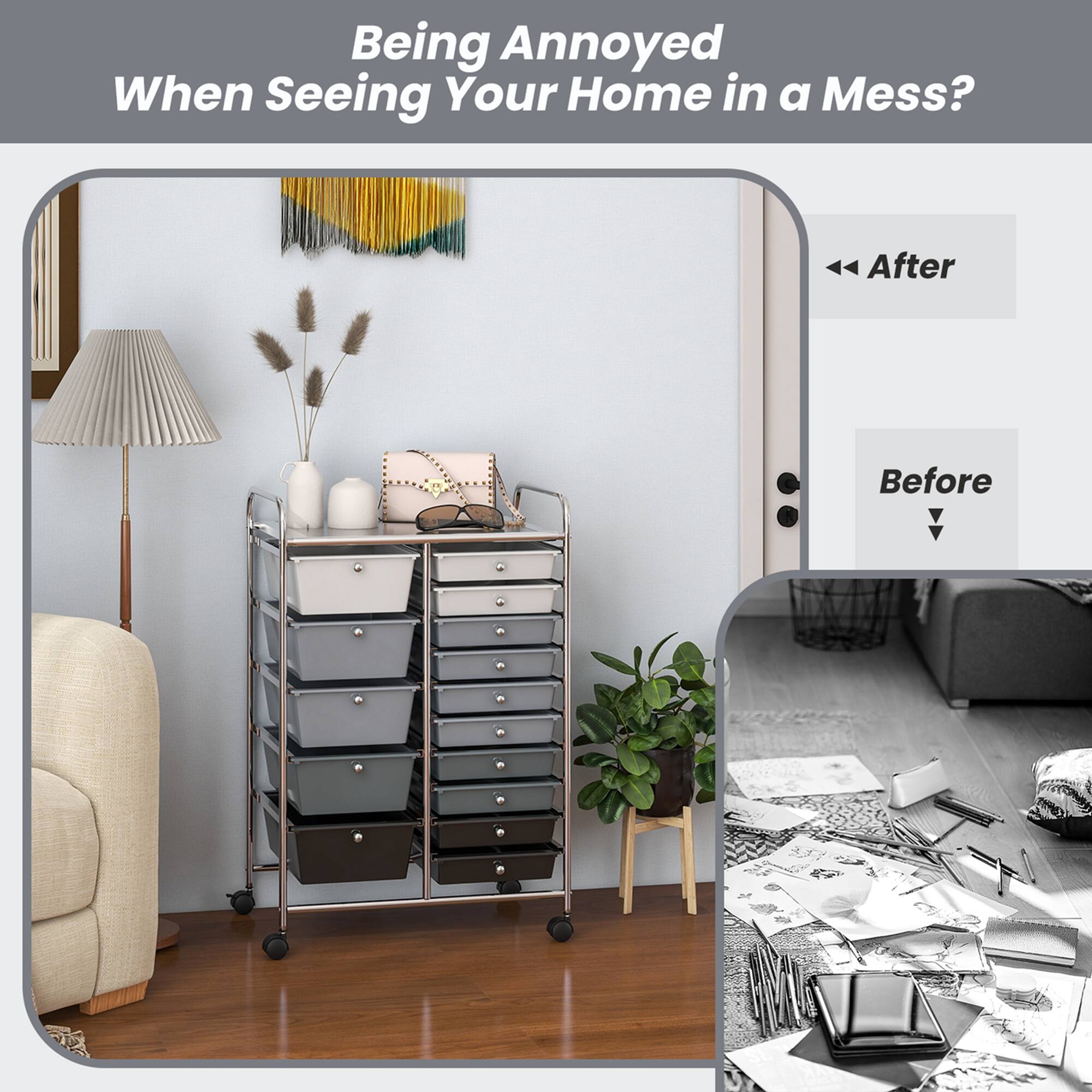 Being Annoyed When Seeing Your Home in a Mess? After Before
