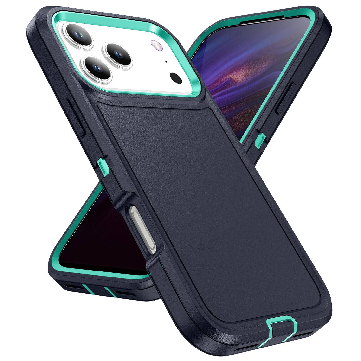 Dark blue+Cyan