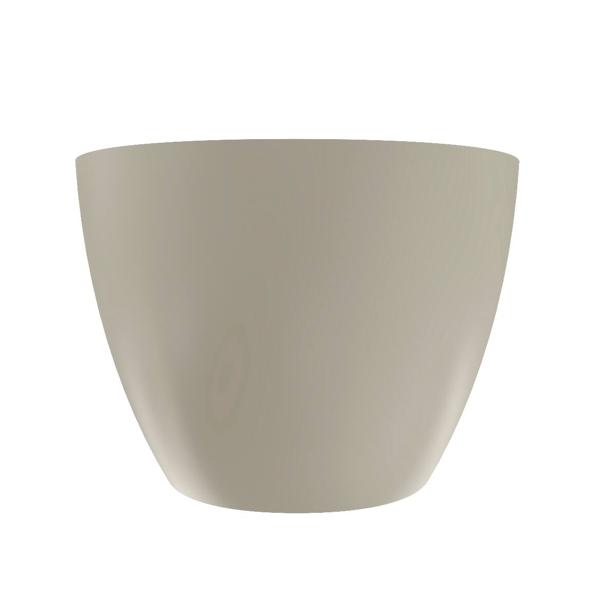 Alt View 7. Loheer - Loheer 55 Inch Freestanding Solid Surface Soaking Bathtub Matte Light Beige Oval Center Drain - Light beige.