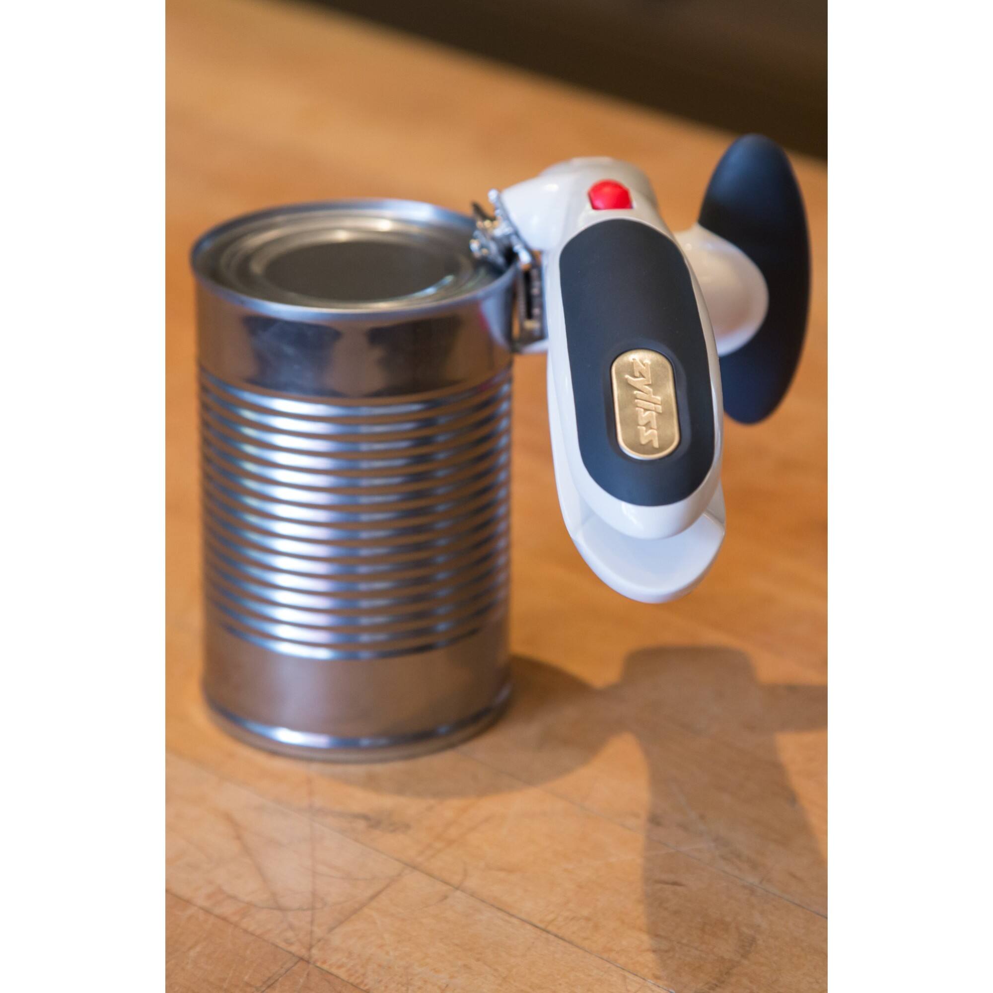 Alt View 4. Zyliss - Lock N' Lift Can Opener, White/Gray - Grey.