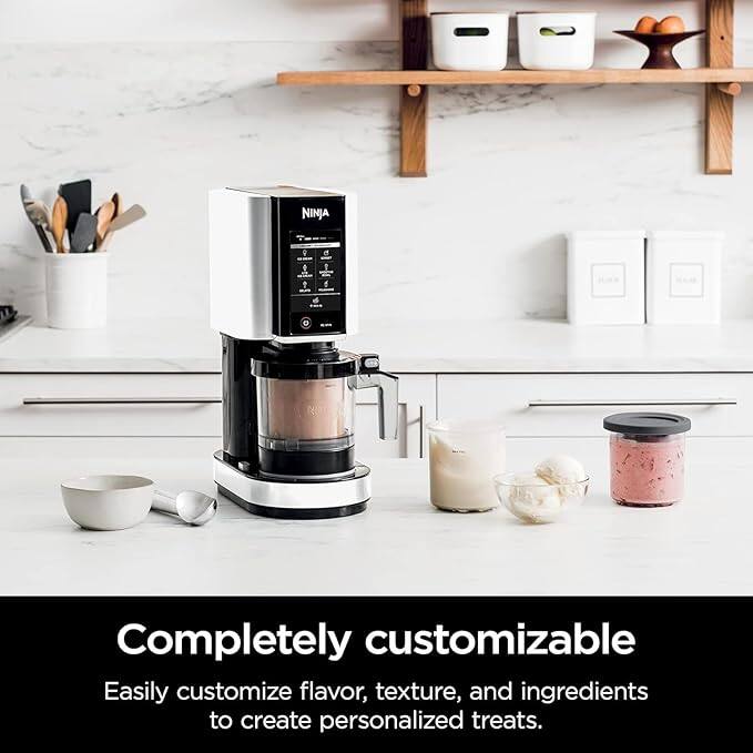 NINJA 9 e

Completely customizable

Easily customize flavor, texture, and ingredients to create personalized treats.