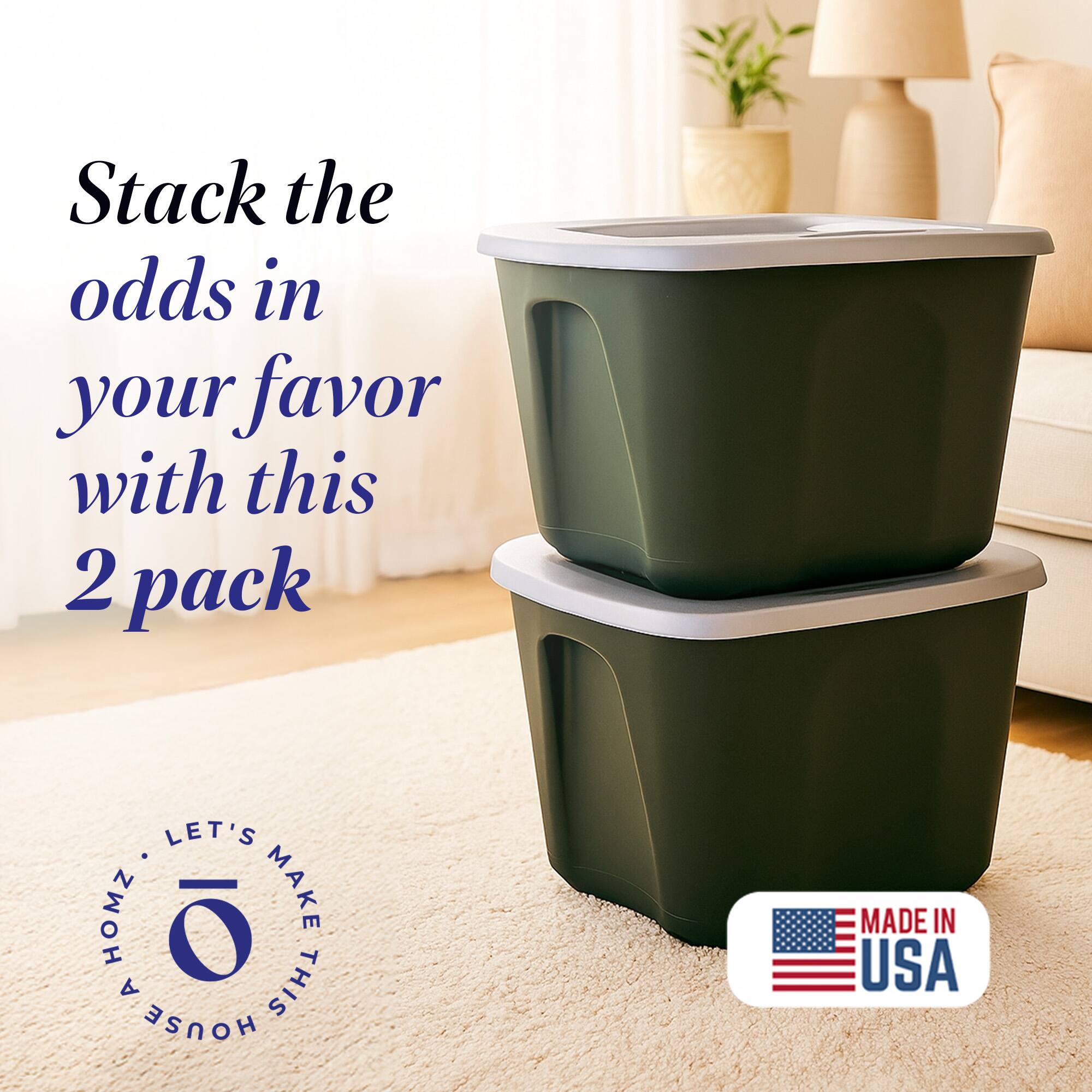 Stack the odds in your favor with this 2 pack

LET'S MAKE THIS HOUSE HOMZ

MADE IN USA