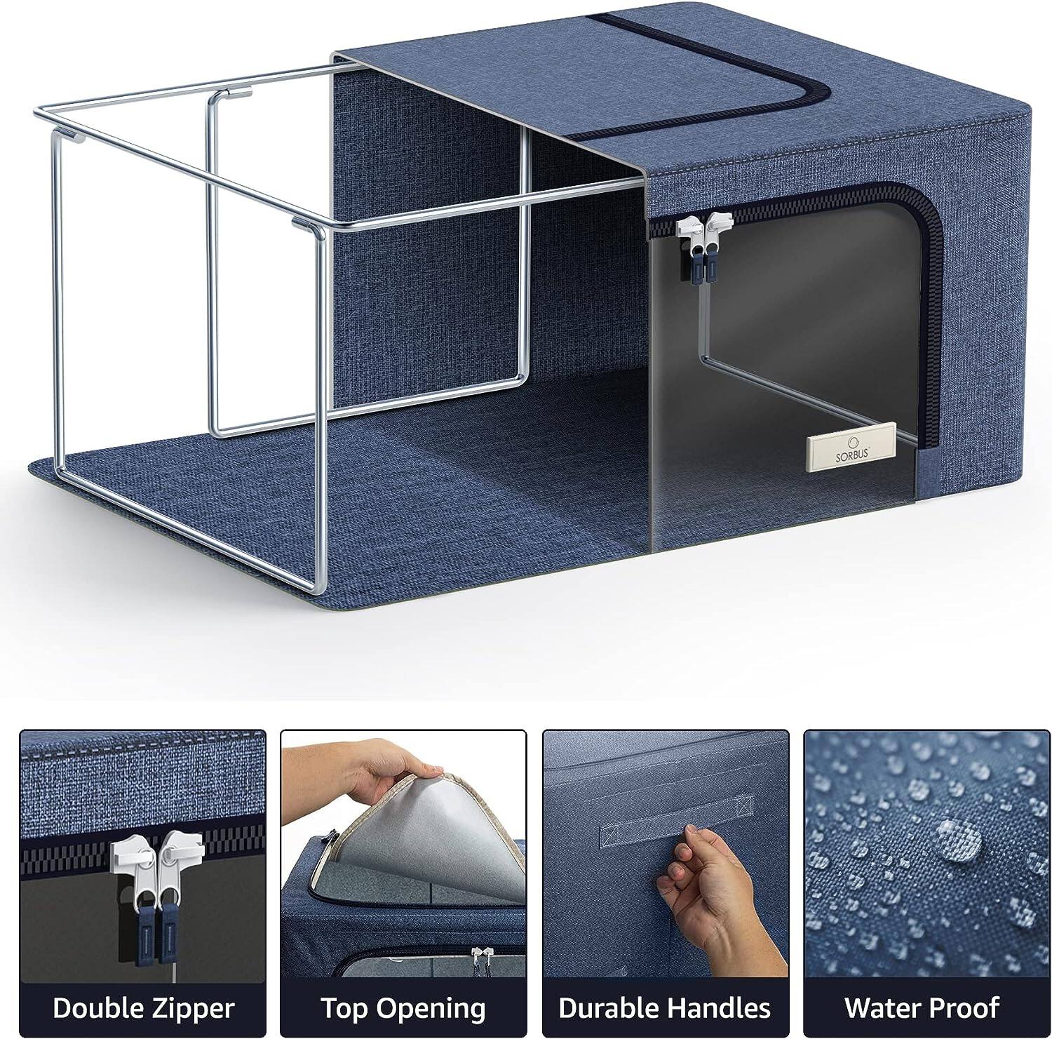 SORBUS Double Zipper Top Opening Durable Handles Water Proof

- Double Zipper
- Top Opening
- Durable Handles
- Water Proof