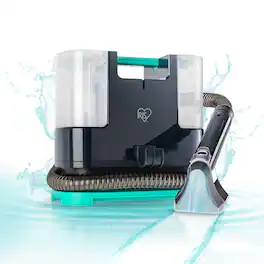 IRIS USA - IRIS Hydro-Clean Chemical-Free Spot Cleaner Machine for Low Pile Carpet, Upholstery Car Detailing, Lightweight, Compact