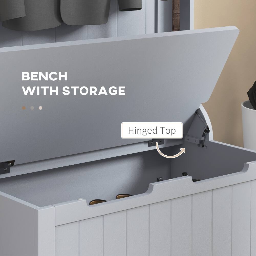 BENCH WITH STORAGE

Hinged Top