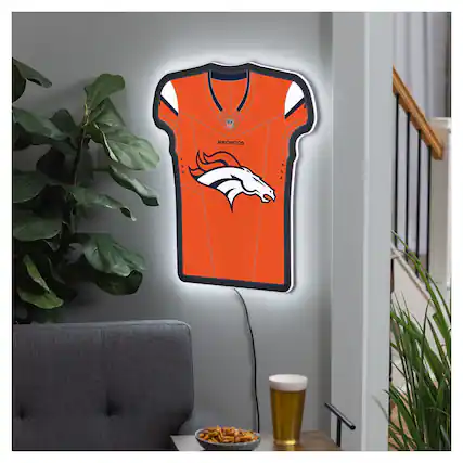 Front. Evergreen Enterprises - 23" LED Jersey Lighted Wall Sign - Multicolor.