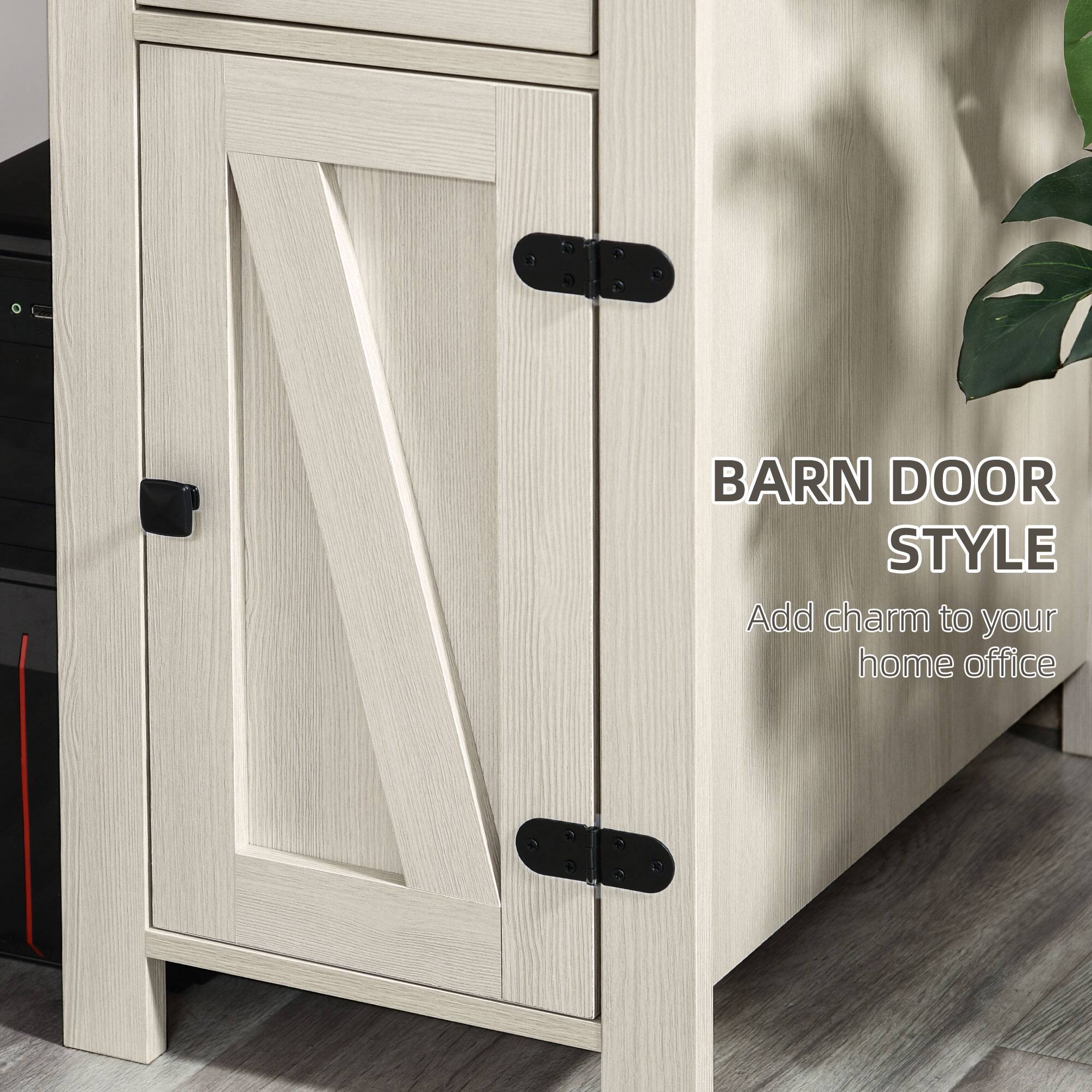 BARN DOOR STYLE
Add charm to your home office