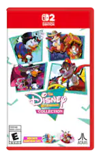2 NINTENDO SWITCH THE Disney AFTERNOON COLLECTION EVERYONE ENFANTS et ADULTES E MAINTENANT NOW WITH AVEC ESRB ATARI.