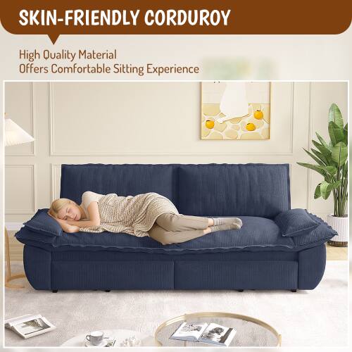 SKIN-FRIENDLY CORDUROY

High Quality Material  
Offers Comfortable Sitting Experience