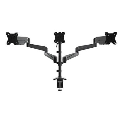 Mount Pro 3 Monitor Desk MOUNT PRO Triple Monitor Mount, 3 Monitor Desk ...