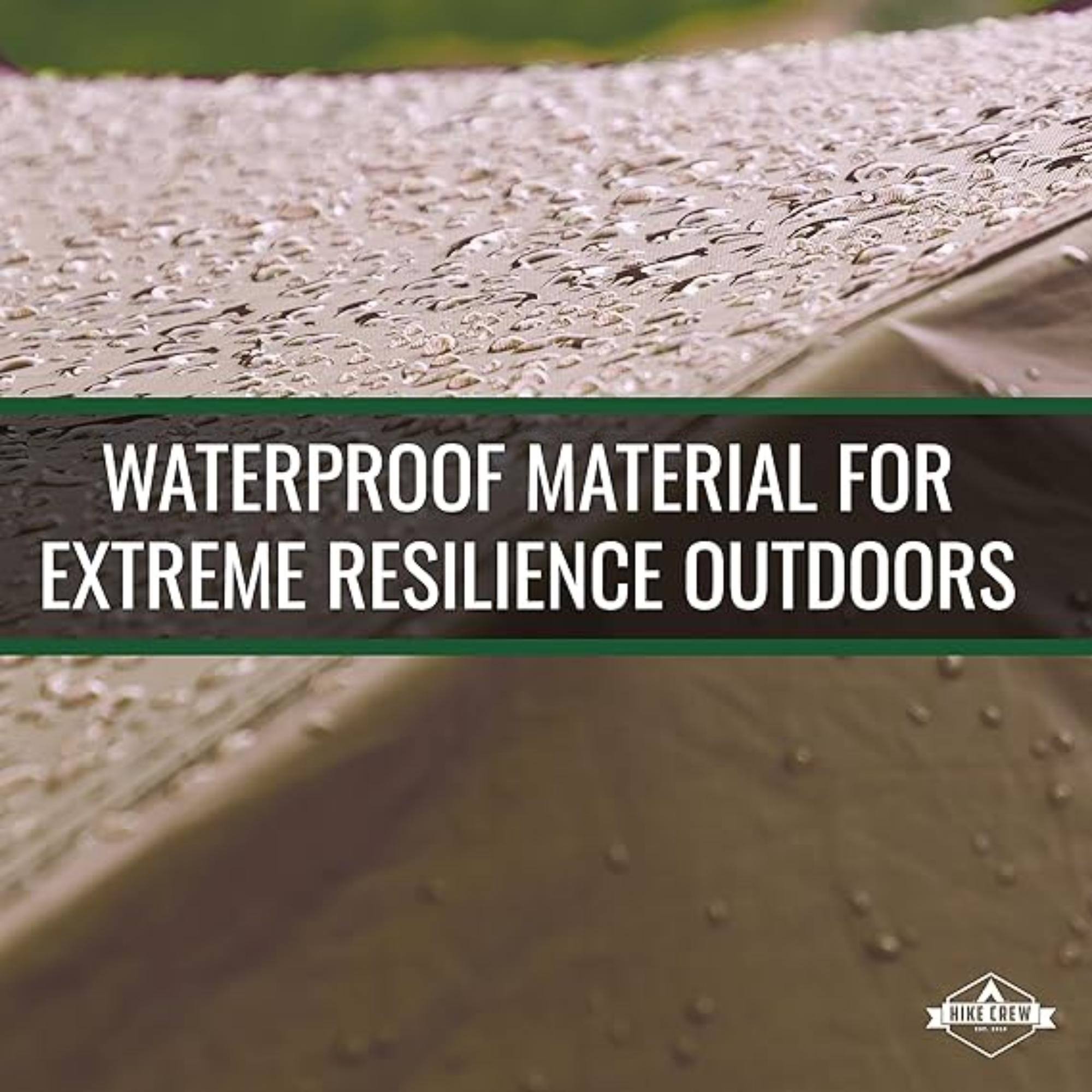 WATERPROOF MATERIAL FOR EXTREME RESILIENCE OUTDOORS
HIKE CREW